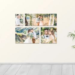 smartphoto Canvas Galleri 4 Panel Mix