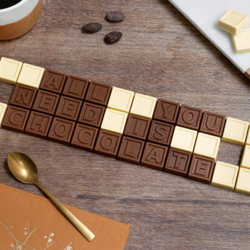 smartphoto Choklad med text 36 bitar