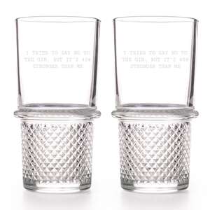 smartphoto Höga drinkglas (Set med 2)