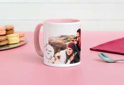smartphoto Mugg med färg Rosa