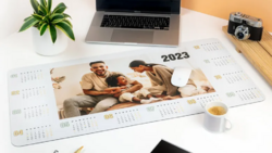 smartphoto Musmatta med kalender XXL