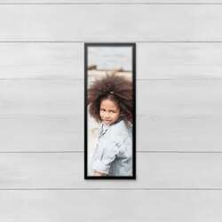 smartphoto Svart ram 30 x 80 cm