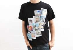 smartphoto T-shirt svart L