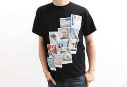 smartphoto T-shirt svart XL